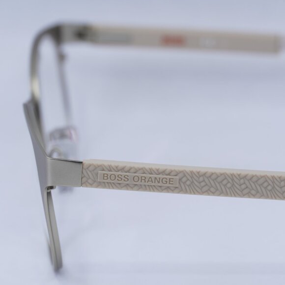 🕶️ New Hugo Boss BO 0284 0CGS00 Eyeglasses - Matte Light Gold Frame - Picture 8 of 12